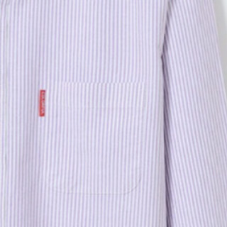 ROMON 罗蒙 男士长袖衬衫 CS19HF61022 紫白条 37