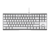CHERRY 樱桃 MX BOARD 3.0S TKL 87键 有线机械键盘 正刻 白色 Cherry黑轴 无光
