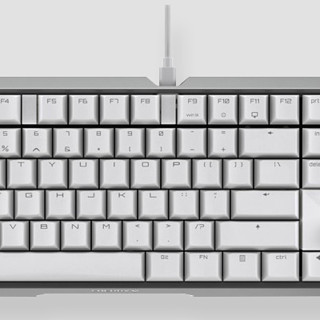 CHERRY 樱桃 MX BOARD 3.0S TKL 87键 有线机械键盘 正刻 白色 Cherry红轴 无光