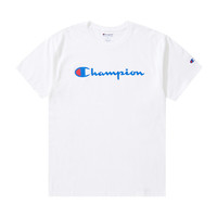 Champion 男女款圆领短袖T恤 GT23HY07718 白色 XS