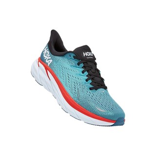 HOKA ONE ONE 克利夫顿系列 Clifton 8 男子跑鞋 1119393-RTAR 墨绿色/水彩蓝 43