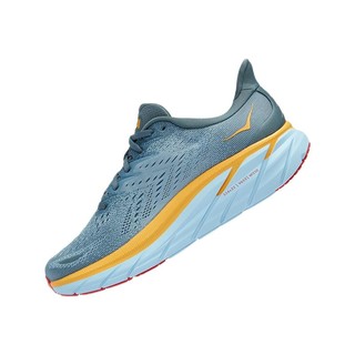 HOKA ONE ONE 克利夫顿系列 Clifton 8 男子跑鞋 1119393-GBMS 精灵灰蓝/山泉蓝 44