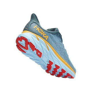 HOKA ONE ONE 克利夫顿系列 Clifton 8 男子跑鞋 1119393-GBMS 精灵灰蓝/山泉蓝 44