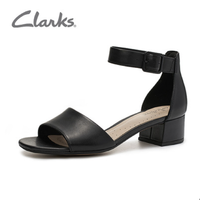 Clarks 其乐 女士粗跟凉鞋 26140610