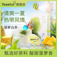 TEASHU菠萝白茶冷泡茶水果茶花果茶三角袋茶包小袋女生喝的茶 菠萝白茶45g（3g*15包）