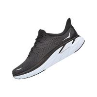 HOKA ONE ONE Clifton 8 男子跑鞋 1121374-BWHT 黑色/白色 41