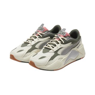 PUMA 彪马 Rs-x3 Grids 中性休闲运动鞋 374138-04 米白色/墨绿色 38