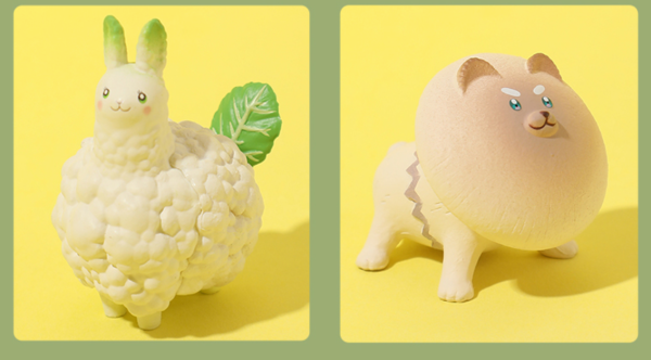 stasto蔬菜精灵系列手办扭蛋