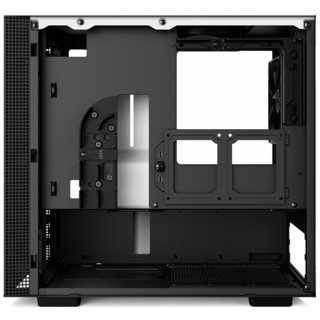 NZXT 恩杰 H200 MINI-ITX机箱 半侧透 白色