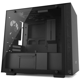 NZXT 恩杰 H200 MINI-ITX机箱 半侧透 黑色