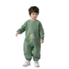 六月娃娃 MXW058 儿童连体罩衣 宽松版 薄荷绿 110cm