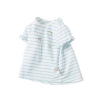 DAVE&BELLA 戴维贝拉 DBZ17816 女童T恤 蓝白条纹 120cm