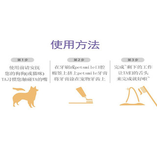 petsmile 宠物牙膏猫咪狗狗除口臭 127g/支【鸡肉味】