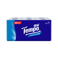 Tempo 得寶 手帕紙 無香4層7張*6包天然無味 小包紙巾 體驗裝