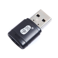 川宇（kawau）USB读卡器 可读SD卡、TF卡 USB 2.0 TF读卡器