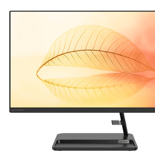 Lenovo 联想 AIO520 2021款 三代锐龙版 21.5英寸 家用一体机 黑色（锐龙R5-3500U、核芯显卡、8GB、256GB SSD、1920*1080）