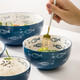 YunTang 韵唐 家用陶瓷碗瓷碗碗吃饭日式创意碗碟个人大碗面碗创意卡通盘子汤碗