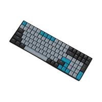 ROYAL KLUDGE RK860 100键 2.4G蓝牙 多模无线机械键盘 暮色 TTC月白轴 单光