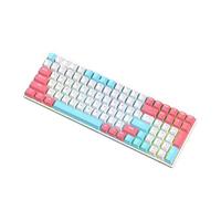 ROYAL KLUDGE RK860 100键 2.4G蓝牙 多模无线机械键盘 奶昔 TTC金粉轴 RGB