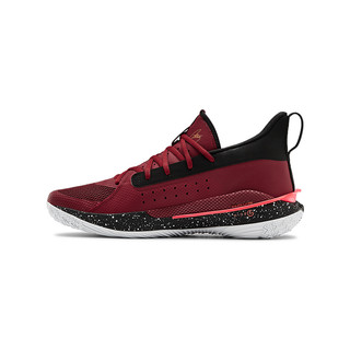 UNDER ARMOUR 安德玛 Curry 7 男子篮球鞋 3021258-605 瓦红色 41