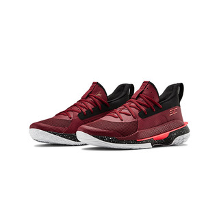 UNDER ARMOUR 安德玛 Curry 7 男子篮球鞋 3021258-605 瓦红色 46