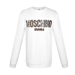 MOSCHINO 莫斯奇诺 男士Underwear豹纹熊加绒卫衣