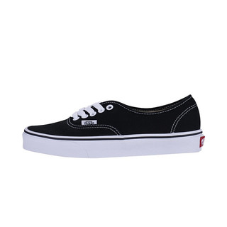 VANS 范斯 Authentic 中性运动板鞋 VN000EE3BLK 黑白 36.5