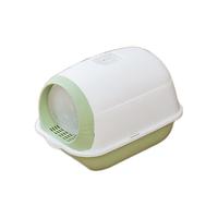 Keroro 可噜噜 KK-11 封闭式猫砂盆 浅绿色 52*35*37cm