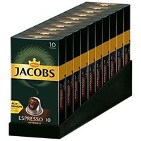 Prime会员：JACOBS 咖啡胶囊 10包 10*10 份