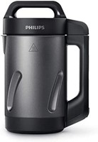 PHILIPS 飞利浦 Kitchen HR2204/70 Viva Collection Soup Maker Philips, 1.2 liters, Black and Stainless Steel