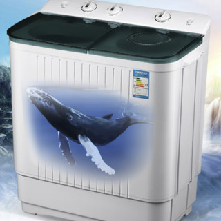 YANGZI 扬子 XPB100-2018S 双缸洗衣机 10kg 茶色