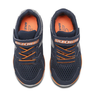 SKECHERS 斯凯奇 Go Run 400 男童休闲运动鞋 97680N/NVGY 海军蓝色/灰色 20.5码