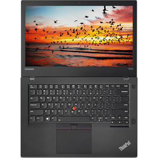 ThinkPad 思考本 T470 七代酷睿版 14英寸 轻薄本 黑色(酷睿i7-7500U、940MX、8GB、500GB HDD、720P、ThinkPad T470）