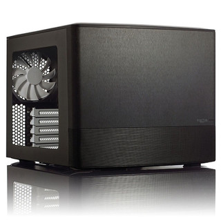 Fractal Design 分形工艺 Node 804 黑色 M-ATX机箱 半侧透 黑色