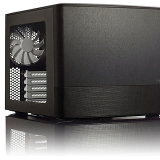 Fractal Design 分形工艺 Node 804 黑色 M-ATX机箱 半侧透 黑色