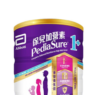 PediaSure 小安素系列 婴儿特殊配方奶粉 港版 1+段 850g 香草味