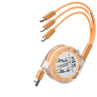 YUZHAN 羽展 YZ-001 Type-C/Lightning/Micro-B 2A 数据线