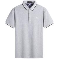 FIRS 杉杉 男士短袖POLO衫 FT6412TM555 花灰 195/108A