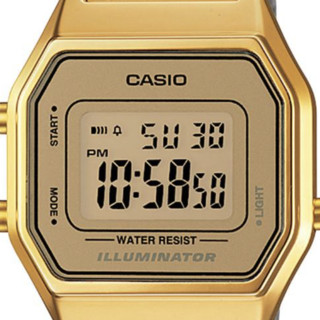 CASIO 卡西欧 39毫米石英腕表 LA680WGA-9MV