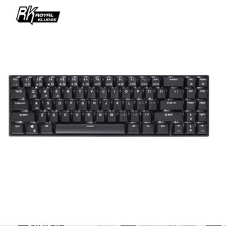 ROYAL KLUDGE RK71 三模机械键盘 71键 茶轴
