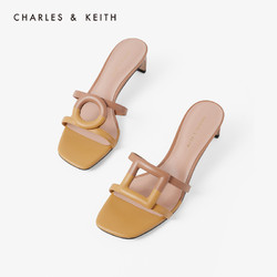 CHARLES & KEITH 女士不对称凉拖鞋 CK1-60280253