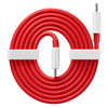 OnePlus 一加 双Type-C 6.5A 数据线 TPE 1.0m 红色