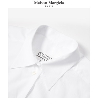 MaisonMargiela马吉拉纯色全棉休闲衬衫女