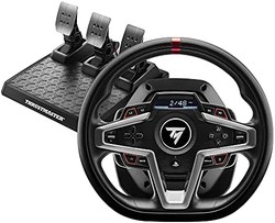 THRUSTMASTER 圖馬思特 T248 賽車輪和磁性踏板,PS5,PS4,PC,混合驅動器