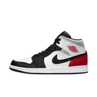 AIR JORDAN 正代系列 Air Jordan 1 Mid SE 男子篮球鞋 852542-100 黑/白/红 41