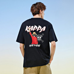 Kappa 卡帕 男女运动T恤K0BX2TD10D 黑色-990 M