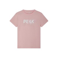 PEAK 匹克 DFK62219 儿童短袖T恤 粉色 110cm