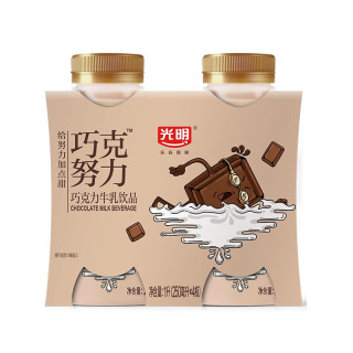 bright 光明 巧克努力 巧克力牛乳饮品 250ml*4瓶