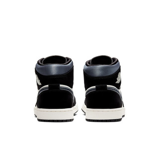 AIR JORDAN 正代系列 Air Jordan 1 Mid SE 男子篮球鞋 852542-011 黑/白/灰 43