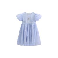 Disney baby DB221RE13 女童连衣裙 梦幻蓝 100cm